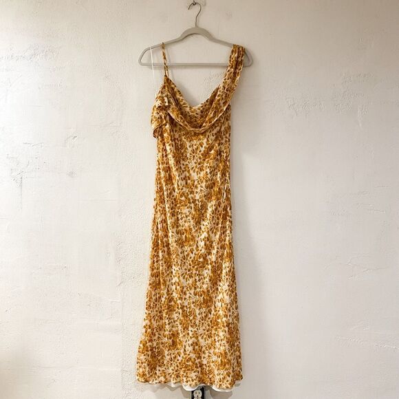 Reformation Reya Dress in Goldfinch Size 6 - Picture 1 of 6